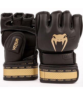 Venum Venum Impact 2.0 MMA Handschoenen Skintex Zwart Goud