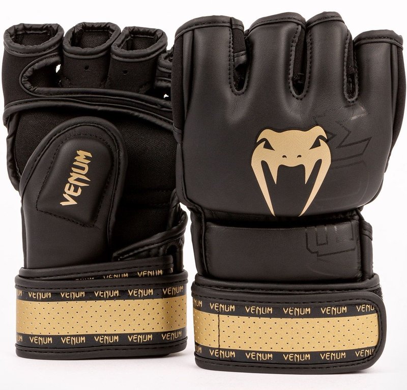 Venum Venum Impact 2.0 MMA-Handschuhe Skintex Schwarz Gold