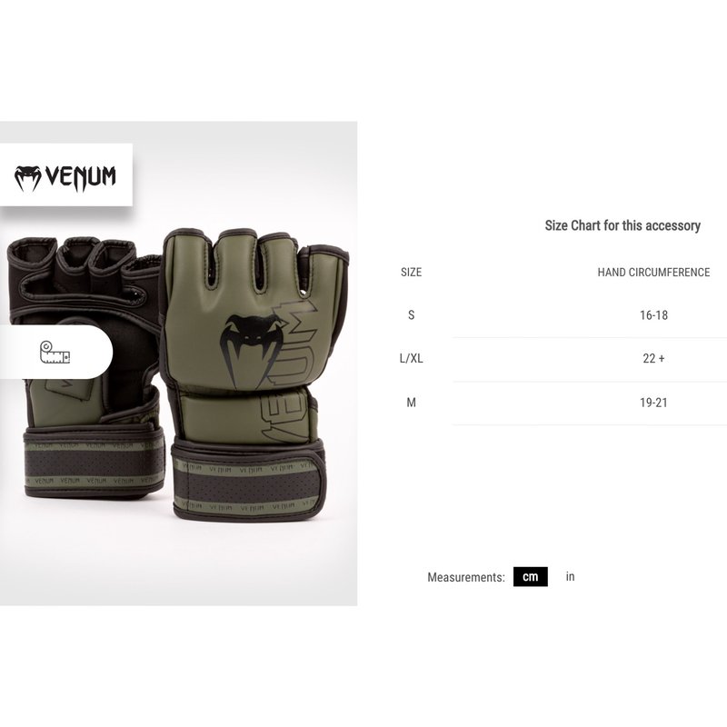 Venum Venum Impact 2.0 MMA Gloves Skintex Black Gold