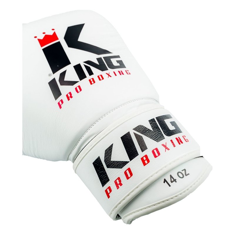 King Pro Boxing King Pro Boxing Bokshandschoenen Wit KPB/BG 2 Leder