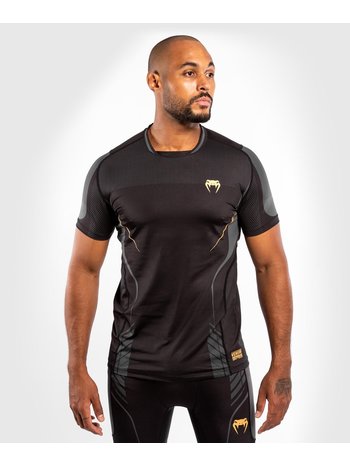 Venum Venum Athletics Dry Tech t-shirt Black Gold