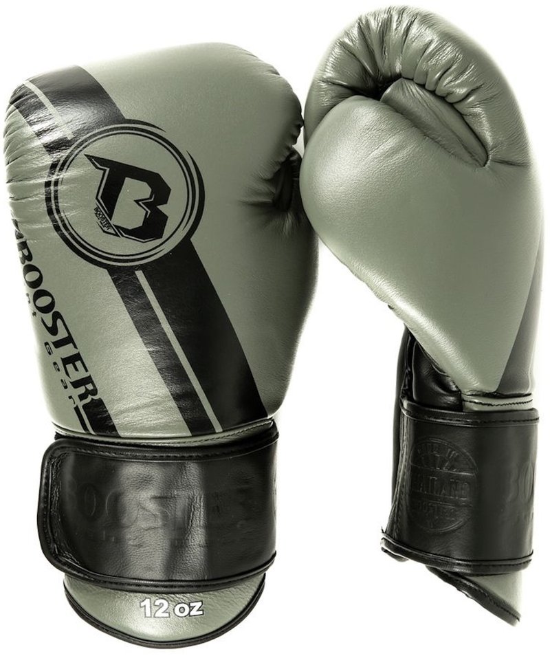 Booster Booster Pro Range Boxing Gloves BGL V3 Green Black