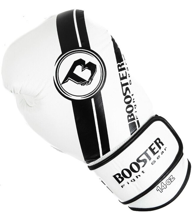 Booster Booster Pro Range Boxing Gloves BGL V3 White Black