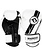 Booster Booster Pro Range Boxing Gloves BGL V3 White Black