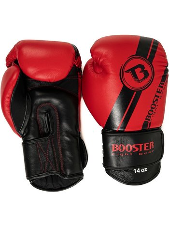 Booster Booster Pro Range Boxing Gloves BGL V 3 Red Black