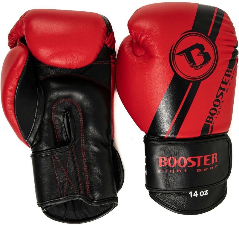 Booster Booster Pro Range Boxing Gloves BGL V 3 Red Black