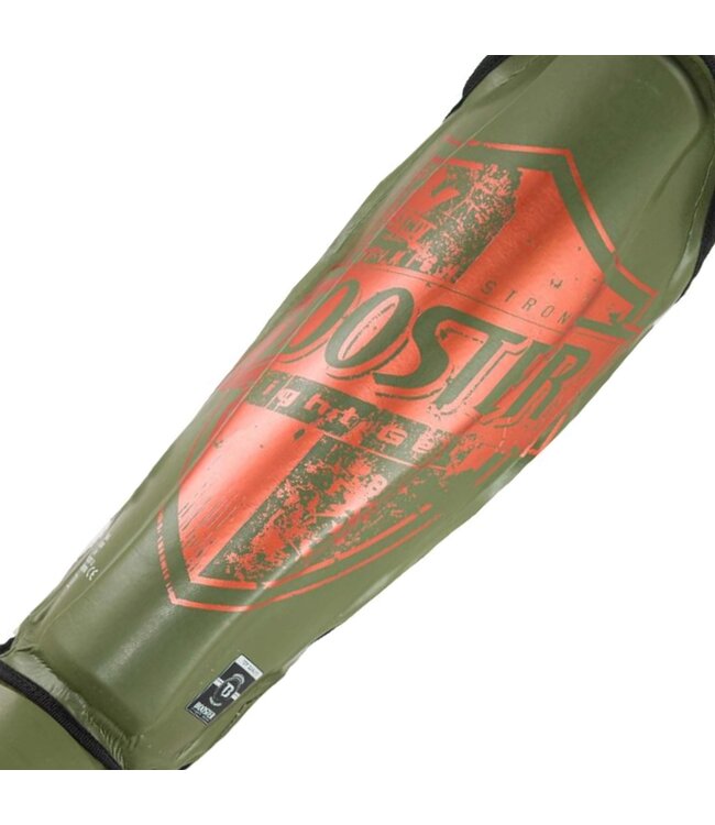 Booster Schienbeinschützer Kickboxen BSG Pro Shield 3 Grün