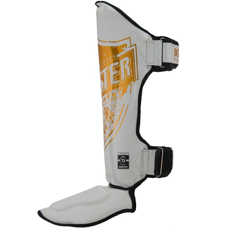 Booster Booster Shinguards Kickboxing BSG Pro Shield 1 White Gold