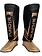 PunchR™  PunchR Electric Kickboxing Muay Thai Shin Guards Black Gold Microfiber