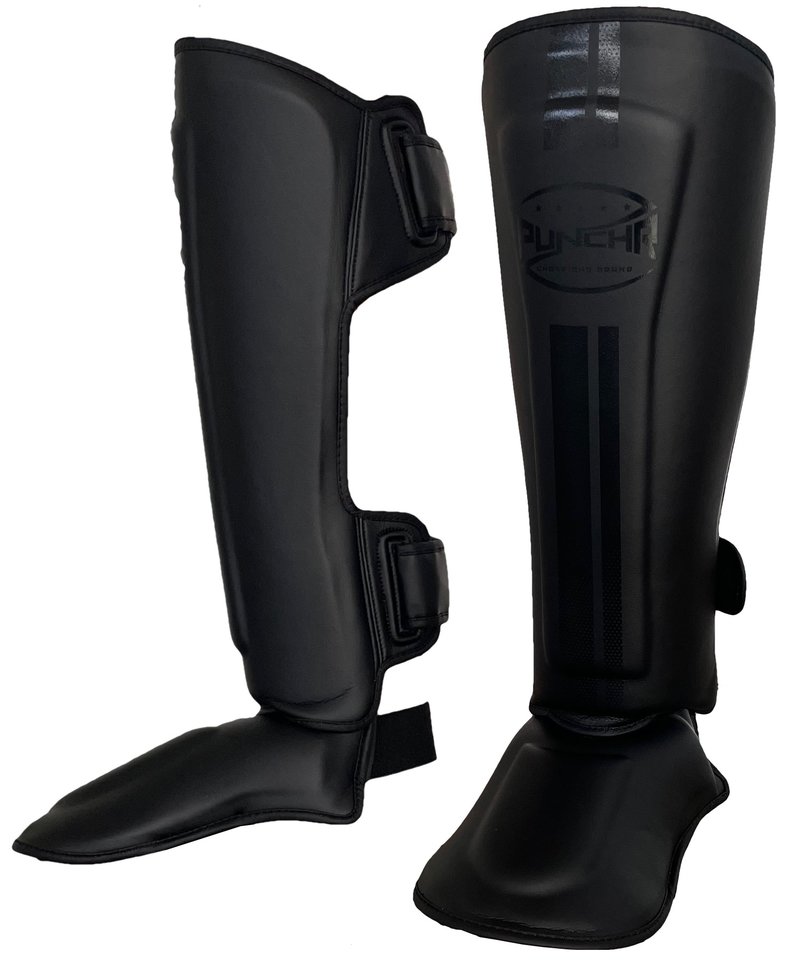 PunchR™  PunchR™ Pro Range Shinguards Black Fade Black