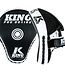 King Pro Boxing King Pro Boxing Hand Pads Focus Mitts KPB/FM 2 Revo Black White