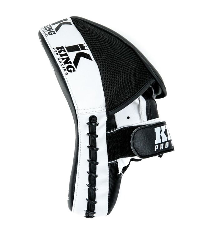 King Pro Boxing Handpads Focus Mitts KPB/FM 2 Revo Zwart Wit