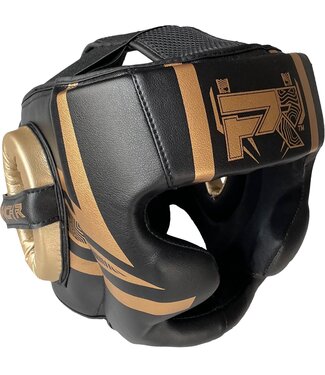 PunchR™  PunchR™ Martial Arts Kopfschutz Electric Schwarz Gold