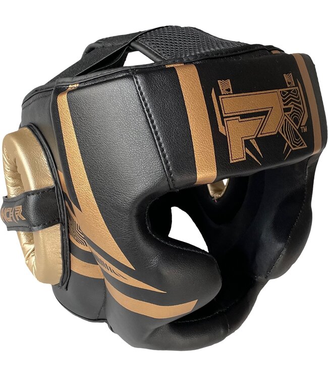 PunchR™  PunchR™ Martial Arts Kopfbedeckung Elektrisch Schwarz Gold