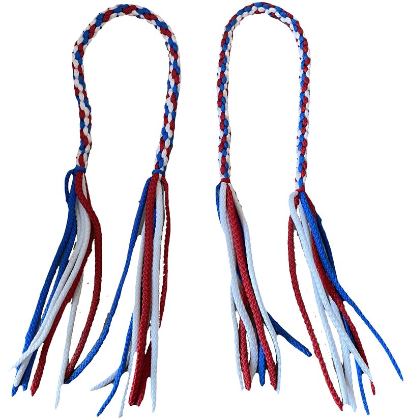 Booster Muay Thai Prajied Red White Blue per Pair