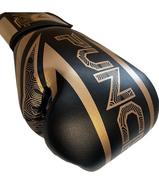 PunchR™ Kids Boxing Gloves Electric Black Gold