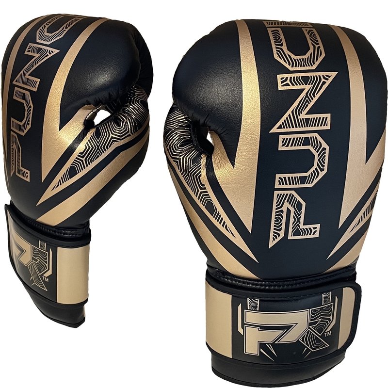 PunchR™  PunchR™ Kids Boxing Gloves Electric Black Gold