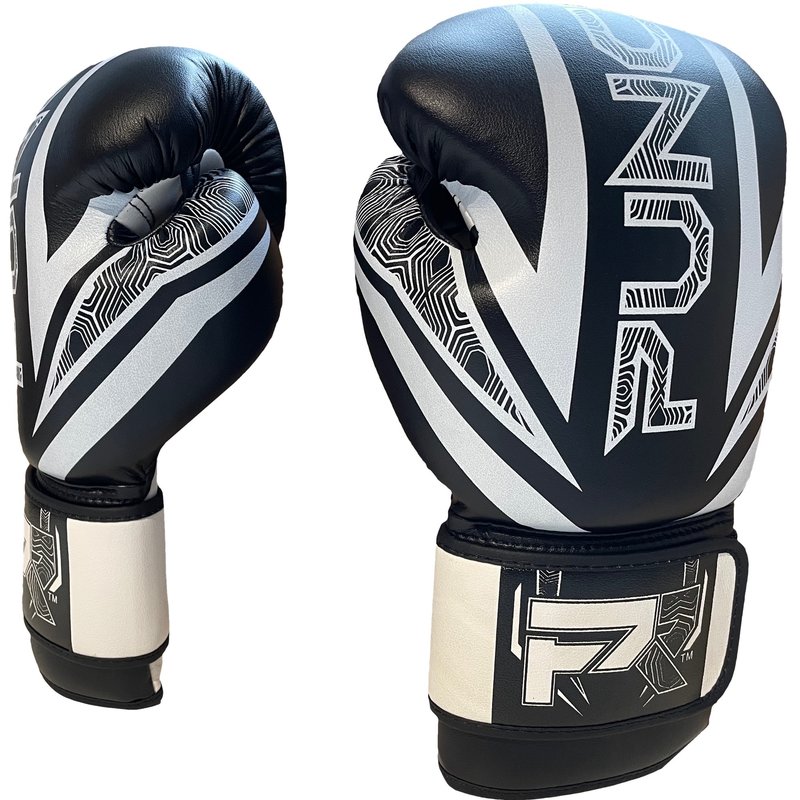 PunchR™  PunchR™ Kids Boxing Gloves Electric Black White