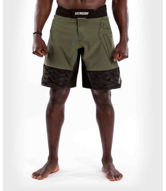 Venum Light 4.0 Fight Shorts Khaki Silver