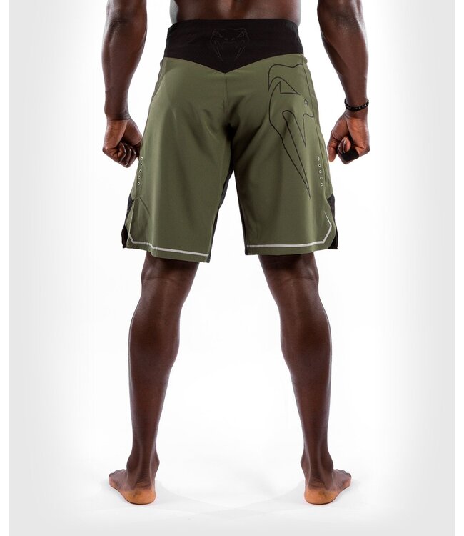 Venum Light 4.0 Fight Shorts Khaki Zilver Venum Fightwear