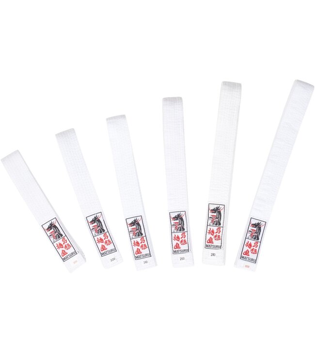 Matsuru Matsuru Budoband Weiß Judo Karate