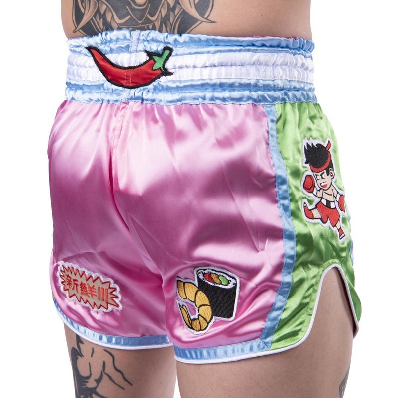 8 Weapons 8 Weapons Muay Thai Short Yummie Pink