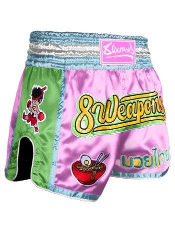 8 Weapons 8 Weapons Muay Thai Short Yummie Pink