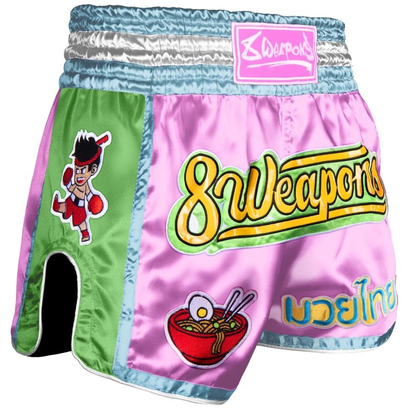 8 Weapons 8 Weapons Muay Thai Short Yummie Pink