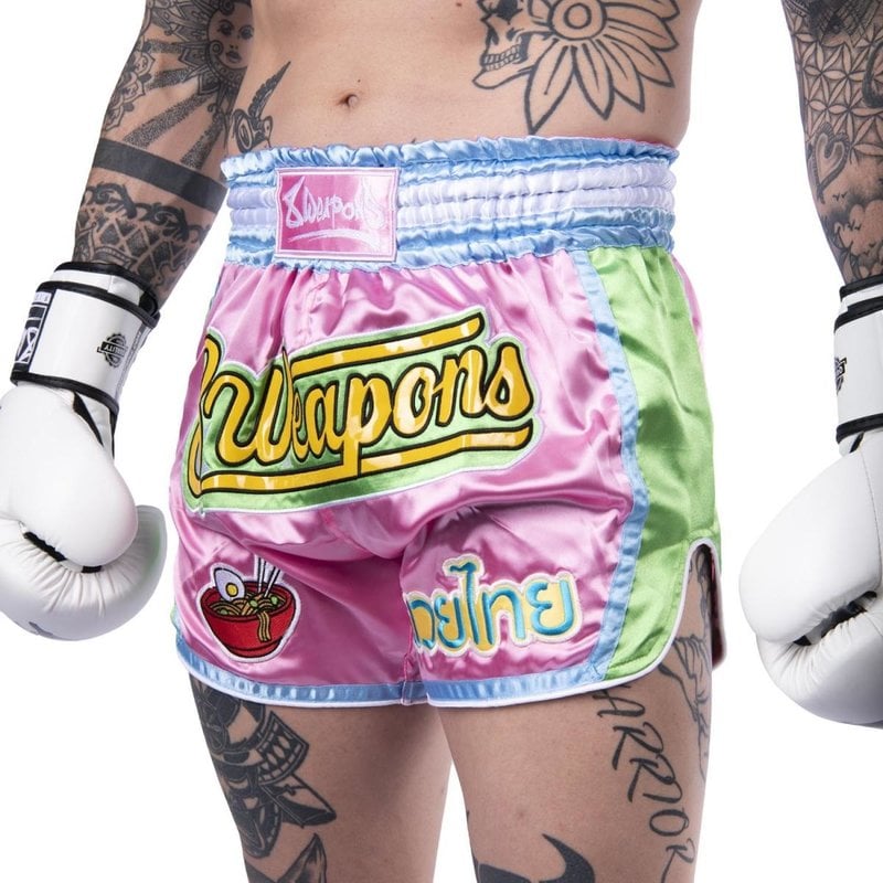 8 Weapons 8 Weapons Muay Thai Short Yummie Pink