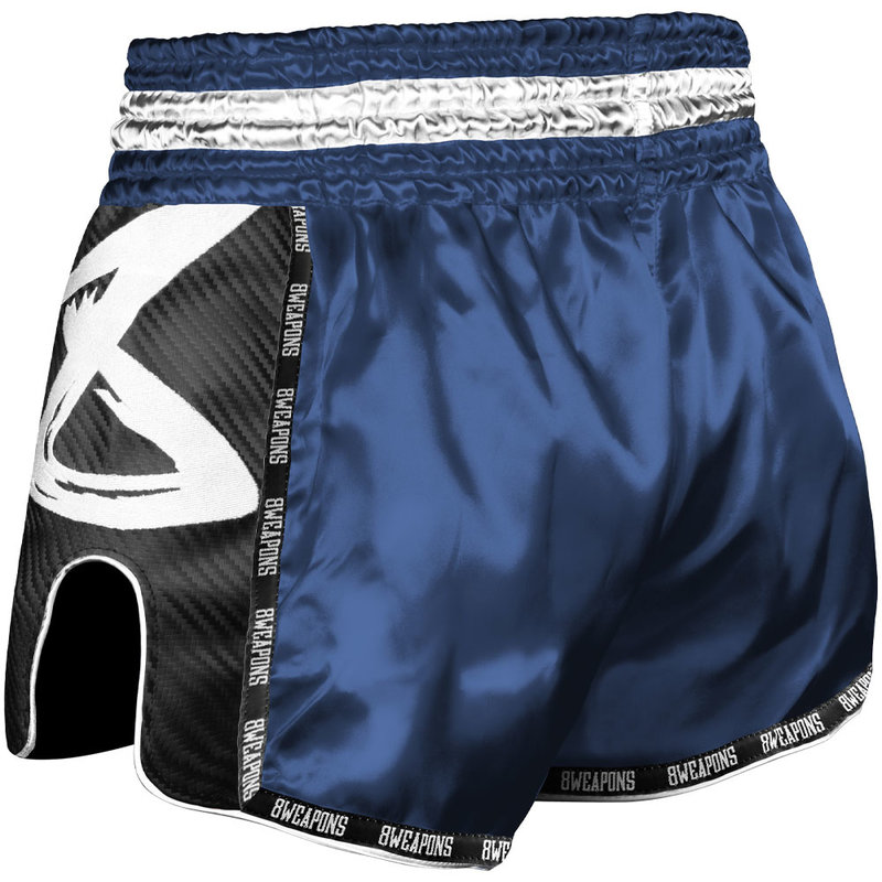 8 Weapons 8 WEAPONS Muay Thai Short Blue Crush