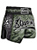 8 Weapons 8 Weapons Muay Thai Short Carbon Yantra Olive Grün