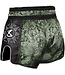 8 Weapons Muay Thai Short Carbon Yantra Olive Green