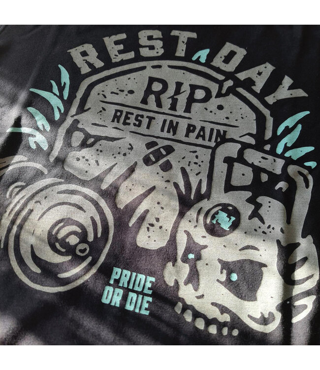 PRiDEorDiE "Rest Day" T-Shirt Black
