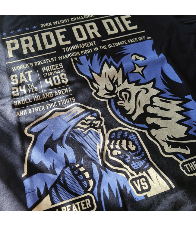 PRiDE or DiE Versus T-Shirt Black