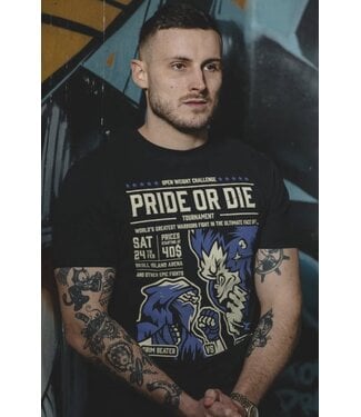 PRiDEorDiE PRiDE or DiE Versus T-Shirt Schwarz