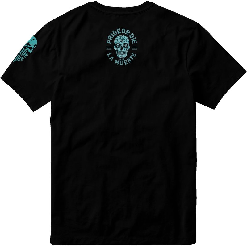 Pride or Die PRiDE or DiE Hasta La Muerte T-Shirt Black