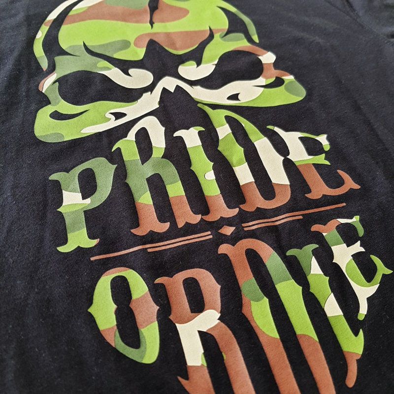 Pride or Die PRiDEorDiE T Shirt Reckless Jungle Camo