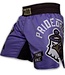 PRIDE or DIE Flying Knee Fight Shorts Purple