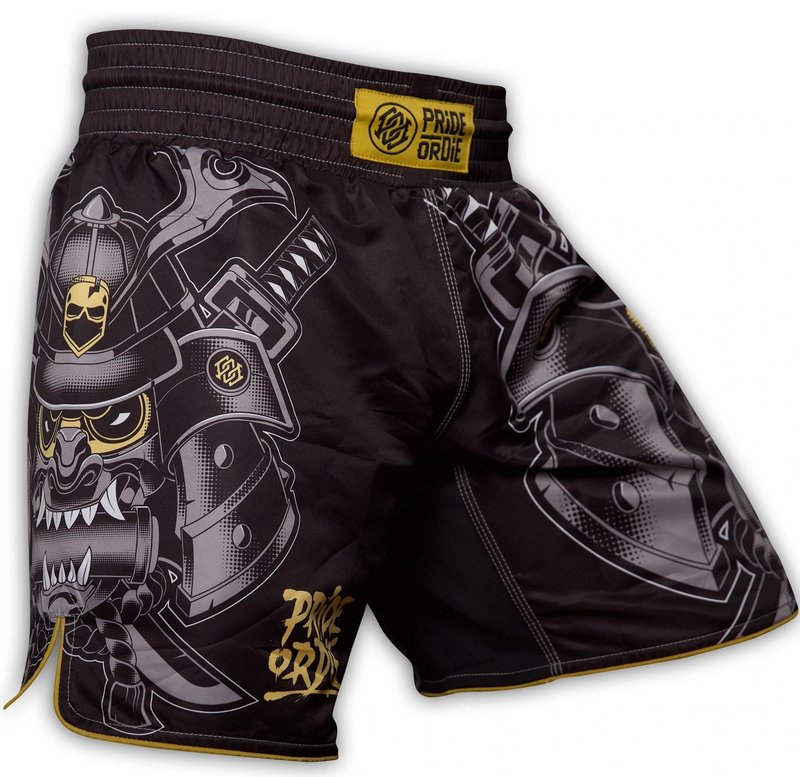 Pride or Die PRIDE or DIE Fight for Honor Fight Shorts Black