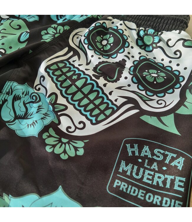 Pride or Die Santa Muerte Until Death Fightshorts