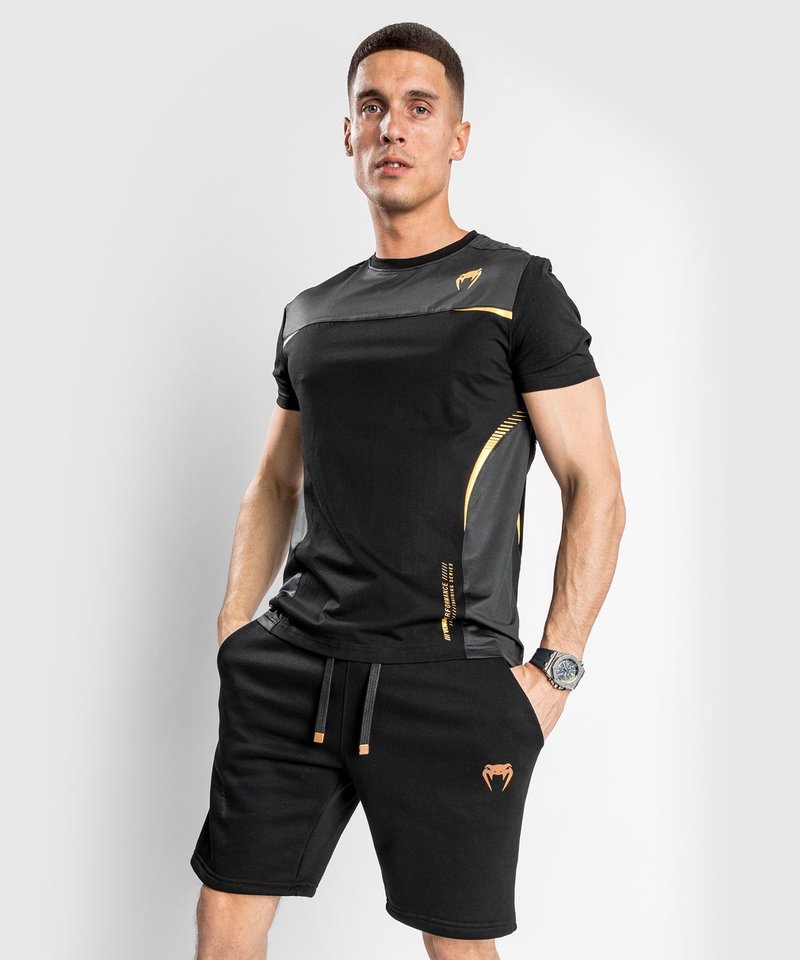 Venum Venum Tempest 2.0 T-Shirt Schwarz Gold Venum Deutschland