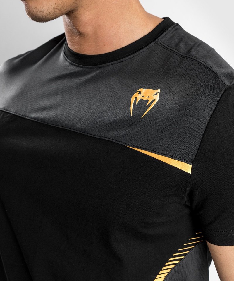 Venum Venum Tempest 2.0 T Shirt Black Gold