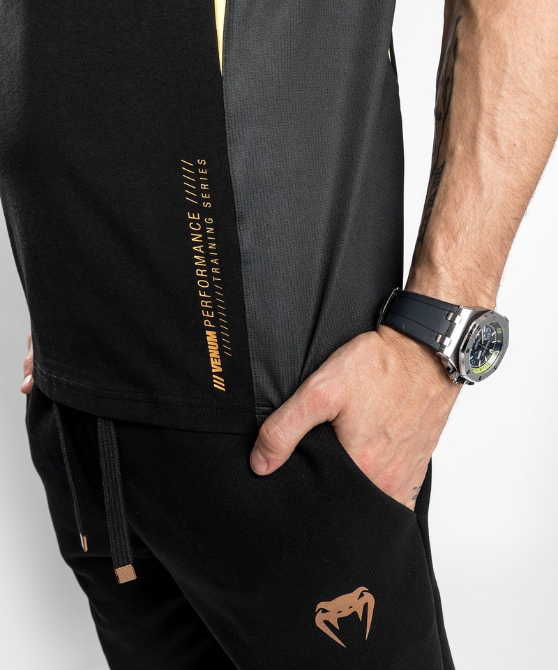 Venum Venum Tempest 2.0 T-Shirt Schwarz Gold Venum Deutschland