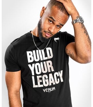 Venum Venum BUILD YOUR LEGACY T-Shirt Zwart