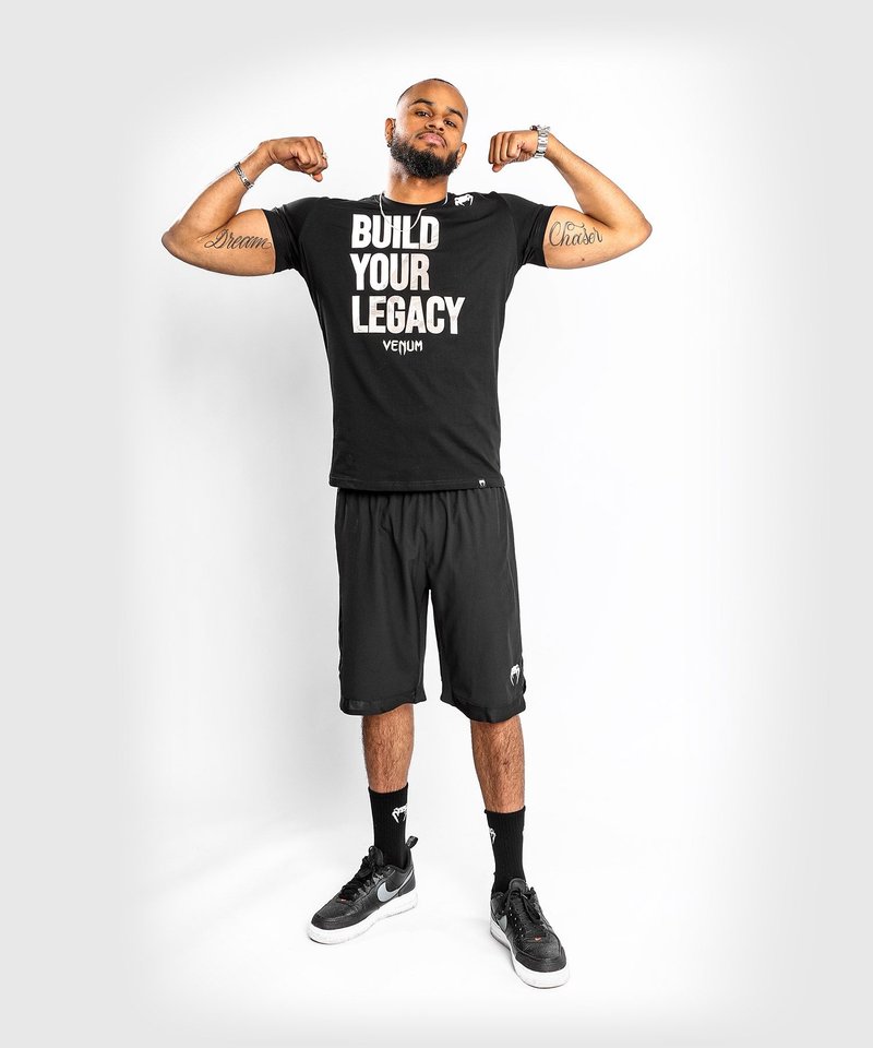 Venum Venum BUILD YOUR LEGACY T-Shirt Schwarz