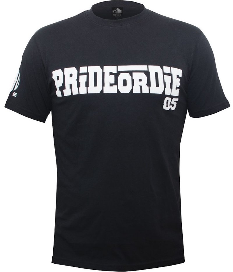 Pride or Die Pride or Die BRAWLERZ T Shirt Schwarz