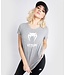 Venum CLASSIC T-Shirt Damen Hellgrau Meliert