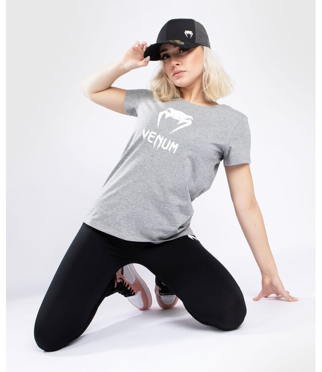 Venum CLASSIC T-Shirt Dames Licht Grijs Gemêleerd