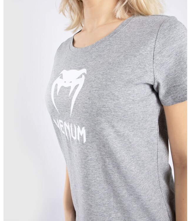Venum CLASSIC T-Shirt Damen Hellgrau Meliert