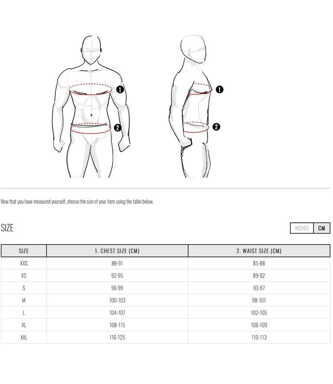 UFC x VENUM Performance Institute T-Shirt Rot